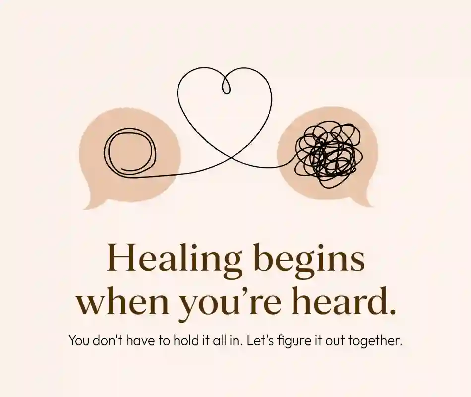 Healing begins when you're heard